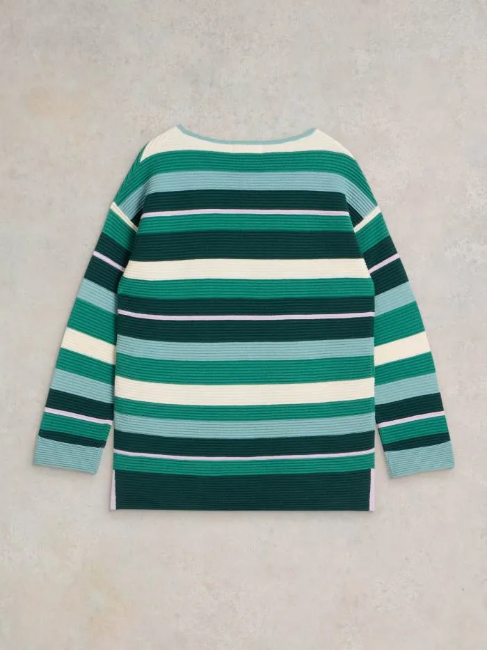 White Stuff Jana Stripe Jumper