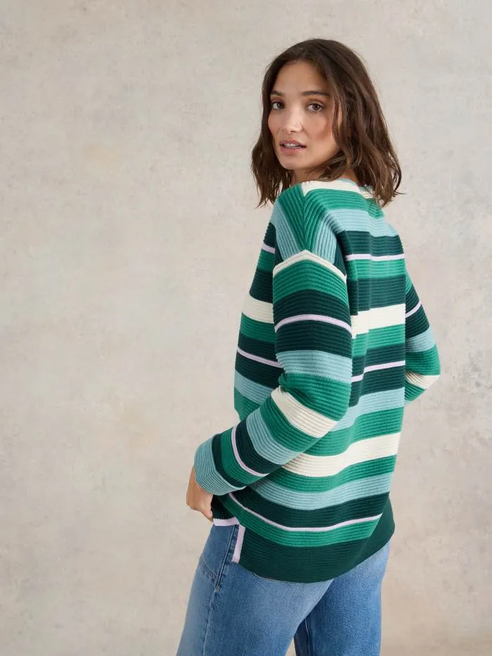 White Stuff Jana Stripe Jumper