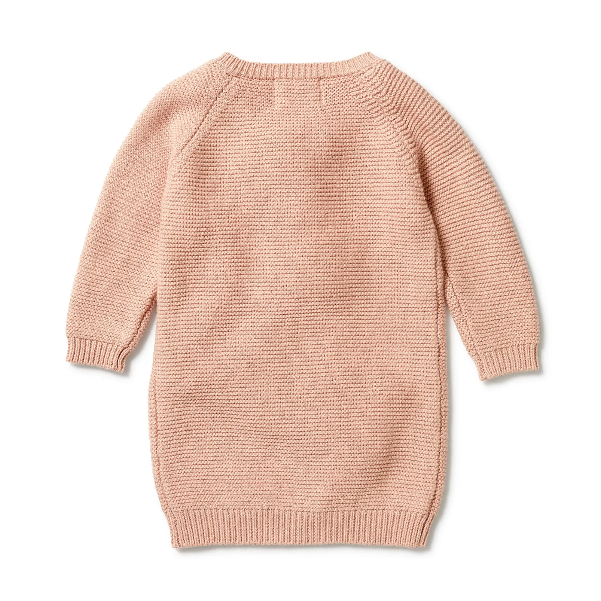 WILSON & FRENCHY KNIT CABLE DRESS ROSE