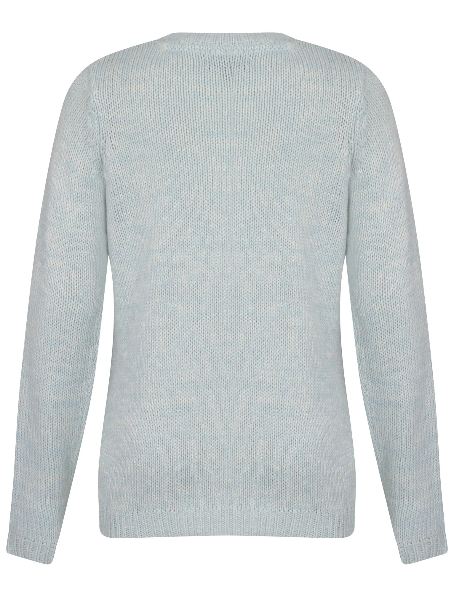 Womens Amara Reya Rose Jumper in Aquamarine