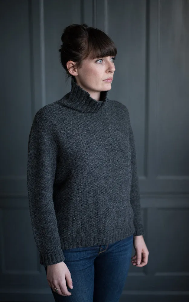 Women's Moss Stitch Lambswool Jumper