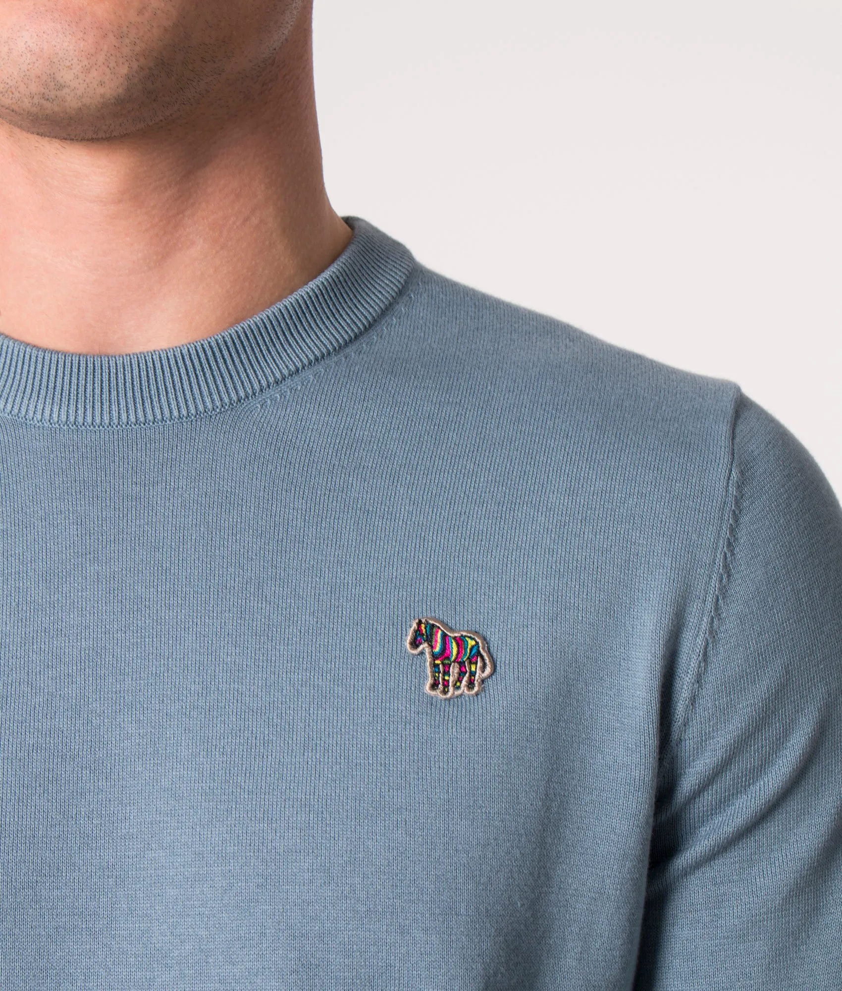 Zebra Badge Lightweight Jumper